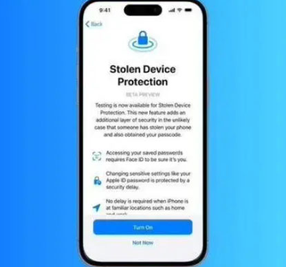 沅江苹果授权维修店分享被盗设备保护功能开启方法