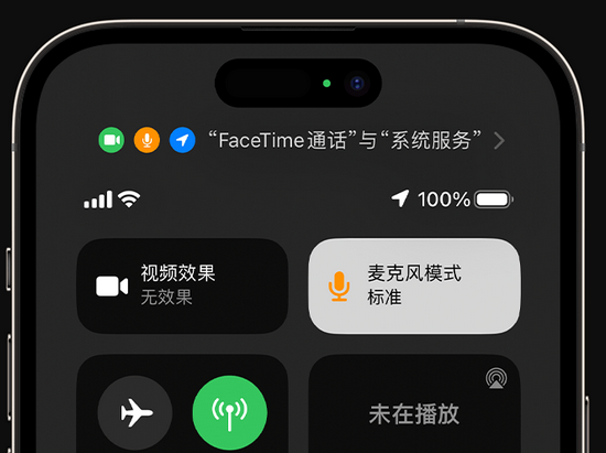 沅江苹果授权维修网点分享iPhone在通话时让你的声音更清晰 