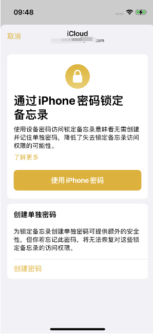 沅江苹果14维修店分享iPhone 14备忘录加密方法教程 